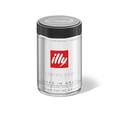 illy Espresso ganze Bohne, dunkle R�stung, Dose mit silber / schwarzem Deckel,  250g