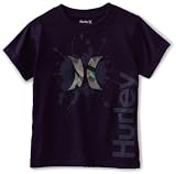 Hurley Boys 2-7 Buck Shot Short Sleeve Tee, Cobalt, 6