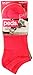 Peds Lightweight No Show, Women Size 5-10, 4 Pair