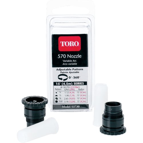 Toro 570 Adjustable Pattern Nozzle For 15-Foot Spray #53730