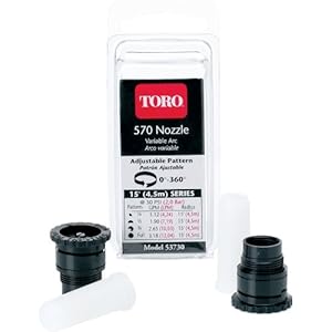 Toro 53730 Adjustable Underground Sprinkler Nozzle 15-Foot Spray