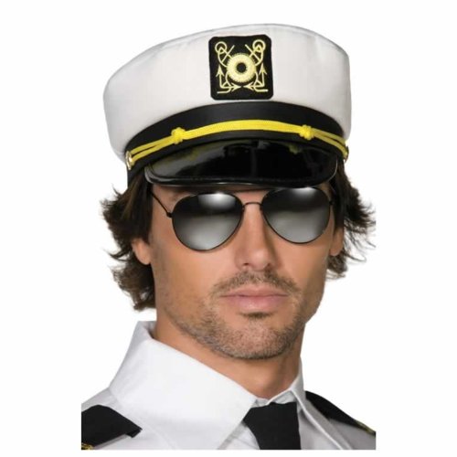 MENS/LADY CAPTAIN SAILOR CAP STAG