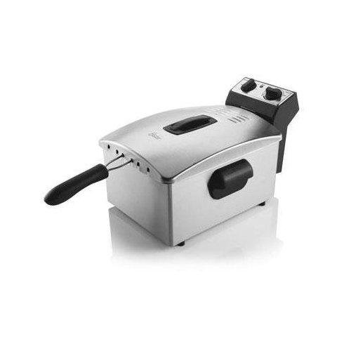 Oster CKSTDFZM77 4-Liter Cool Zone Deep Fryer, Stainless Steel