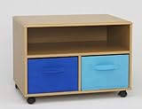 4D Concepts Boy's TV Cart, Beech