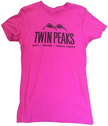 Twin Peaks Women's Basic Logo Shirt Pink (XLarge)