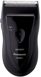 Panasonic ES3831K Single Blade Travel Shaver, Black