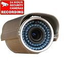 Wide Video Angle Adjustable 540TVL IR Camera 1/3" Sony CCD 3.5-8mm free surveillance warning sticker IR358HK 1I4