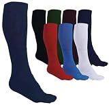 Russell Athletic RTS00AS Solid Color Nylon Tube Team Baseball Socks