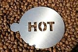 Produkt-Bild: Kakaoschablone -klein- Edelstahl HOT