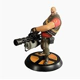 Red Heavy Team Fortress 2 Gaming Heads Statue
