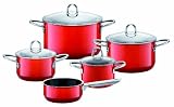 Produkt-Bild: Silit 0019.1748.12 Topf-Set 5-teilig, energy red
