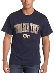Georgia Tech Yellow Jackets 100% Cotton Short Sleeve T-Shirt