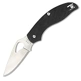 Spyderco Tern Slipit G-10 Plain Edge Knife, Black