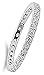 CHOOSE YOUR COLOR Sterling Silver Eternity Ring