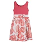Girls' Cherokee® Sleeveless Poplin Dress - Pink Rose $14.99