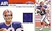 2002 Fleer Showcase Air To The Throne Jerseys AT10 Jim Kelly Buffalo Bills(Piece of Authentic Game-Worn Jersey - Football Cards)