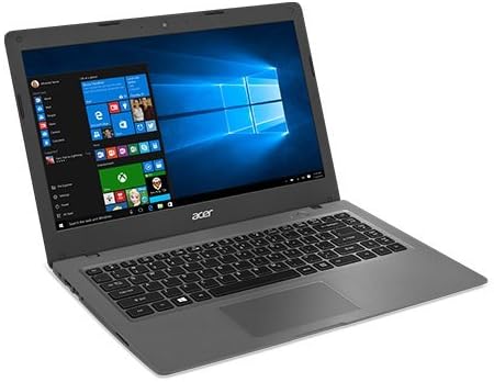 Acer 14" HD Aspire One Cloudbook (Intel Celeron Dual Core up to 2.16Ghz, 2GB RAM, 32GB eMMC, Webcam, HDMI, USB 3.0, 802.11ac WIFI, Bluetooth 4.0, 0.7" Thin, Windows 10 Home) (Certified Refurbished)