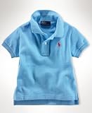 Polo Ralph Lauren Baby Boy Striped Mesh Polo