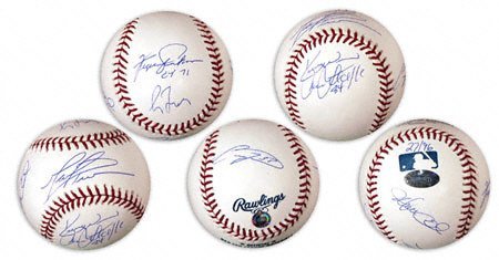 Chicago Cubs 8 Pitchers Autographed Baseball