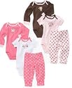 Carter's Baby Girl 3-piece Bodysuit Essentials Set