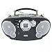 Naxa NPB-253 Portable MP3/CD AM/FM Stereo Radio Cassette Player/Recorder