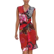 Desigual Women’s Azucena Dress, Fresa, Medium