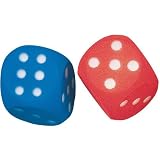 Champion Sports 5 Inch High Density Foam Dice