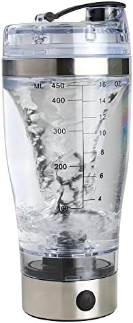Electric Protein Shaker Blender My Water Bottle Automatic Movement Vortex Tornado 450ml Bpa Free Detachable Smart Mixer Cup