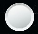 Round Mirror Placemat / Centerpiece, 14" Dia. Beveled (Set of 2)