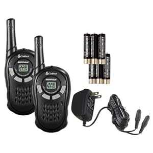 Cobra MicroTalk CXT125 16-Mile 22-Channel FRS/GRMS Two-Way Radio