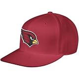 Reebok Arizona Cardinals Cardinal Sideline Flat Bill Fitted Hat (7 1/8)