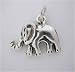 ELEPHANT CHARM Stering Silver Animal Cute