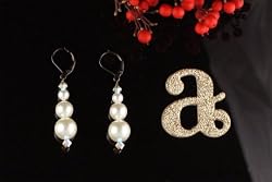 Swarovski Pearl Earring - Cream (Grace)