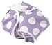 Tots Bots : Wrap PUL 0 Purple Spot birth-12lbs