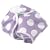 Tots Bots : Wrap PUL 0 Purple Spot birth-12lbs