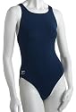 Speedo Women's Race Endurance+ Polyester Solid Superpro Back One Piece Swimsuit