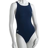 Speedo Women's Race Endurance+ Polyester Solid Superpro Back One Piece Swimsuit