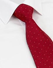 Machine Washable Rectangle & Spotted Tie