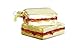 Old World Christmas Peanut Butter & Jelly Sandwich Glass Blown Ornament