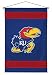 Kansas Jayhawks Sideline Wall Hanging (29x45) NCAA