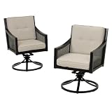 41jEXVff9fL. SL160  Outdoor Patio Smith & Hawken® Windsor Set of 2 Swivel Rockers