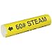 Brady 5609-I High Performance - Wrap Around Pipe Marker, Legend "60# Steam"