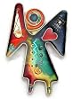 Angel Brooch by Yossi Steinberg