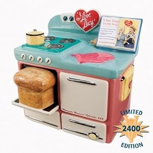 I Love Lucy Kitchen Stove Cookie Jar by Vandor