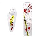 Crime Scene Revisited Design Nintendo Wii Nunchuk + Remote Controller Protector Skin Decal Sticker