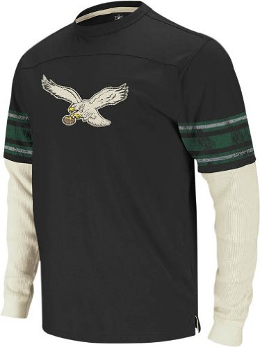 Philadelphia Eagles Reebok Vintage Long Sleeve Jersey Thermal T-shirt