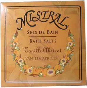 Mistral Bath Salts 1.5 lb BAG - Vanilla Apricot