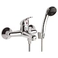 Armatur f�r die Badewanne Handbrause Schlauch Halter