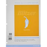 trigonometry books a la carte edition