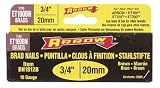 Arrow Fastener BN1812B 3/4-Inch Brown 18 Gauge Brads